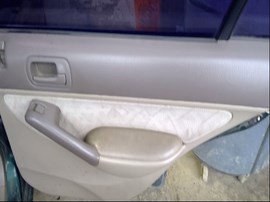 2001 HONDA CIVIC, GREEN,EX,1.7L,VTEC,AT, A25087